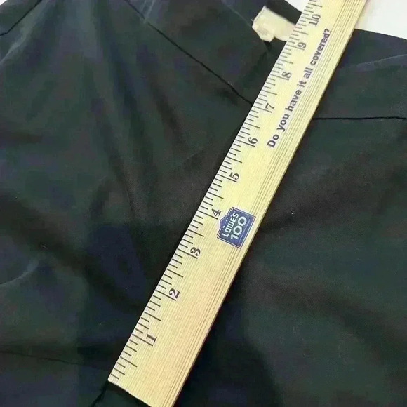 EILEEN FISHER Solid Black Rayon Ponte Stretch Zip Ankle Pants Size Small - Picture 6 of 12